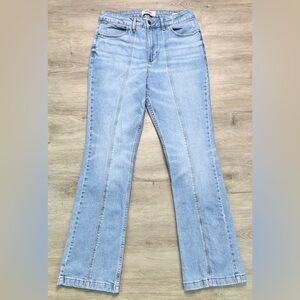 Wrangler Seamed Boot Jeans Light Wash High Rise Womens Western